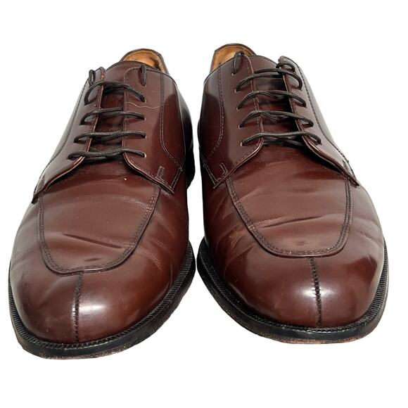 Cole Haan Mens Calhoun Dress Oxford Split Brown Leather Shoes, Size 11.5 D - Picture 4 of 10